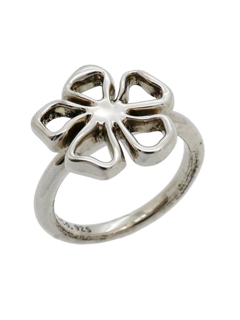 Tiffany & Co Ring Flower 925 Sterling Silver